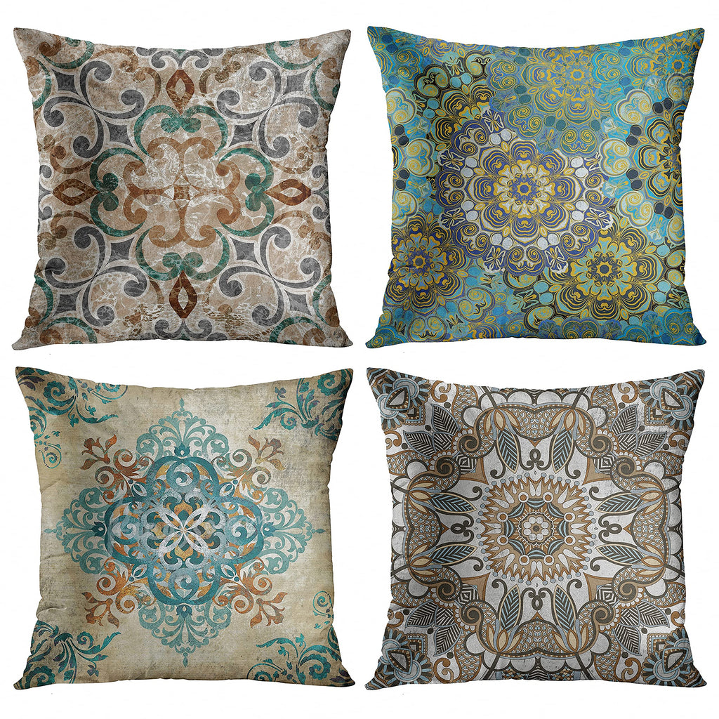 Geometric pattern pillow cushion cover